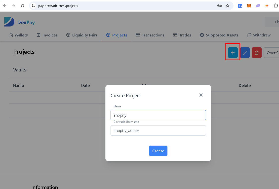 DexPay - Secure self custody crypto payment processing by DexTrade